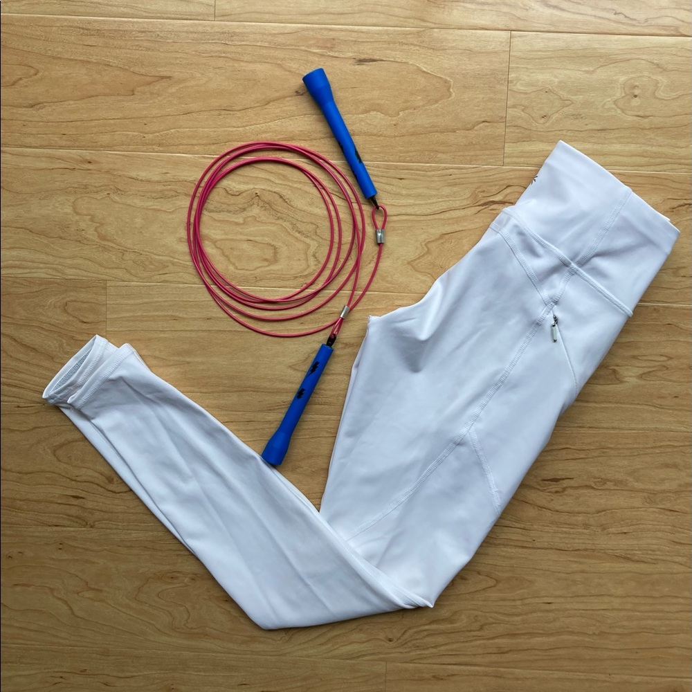 White Athleta Leggings